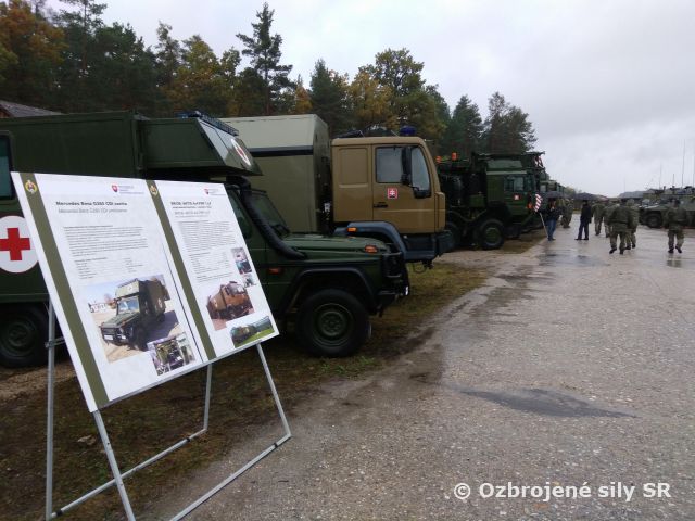 Deň slovenského obranného priemyslu predstavil aj techniku z Práporu logistiky Hlohovec