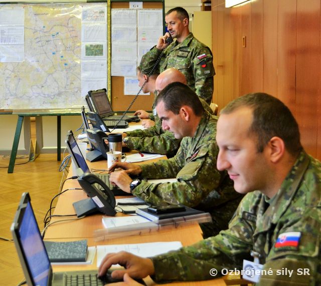 Prvá brigáda ukončila veliteľsko-štábne cvičenie LITTLE SHIELD 2016 II