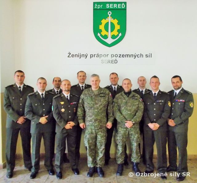 Ženisti si vyberali „Najlepšieho vojaka mužstva a najlepšieho poddôstojníka“  ženijného práporu výcvikového roka 2016