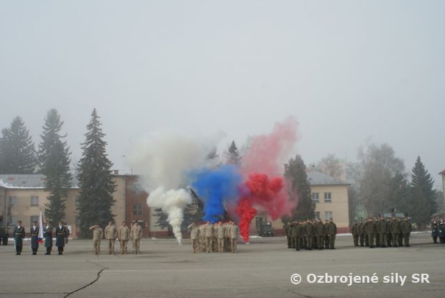 Slávnostné privítanie príslušníkov Resolute Support a UNTSO