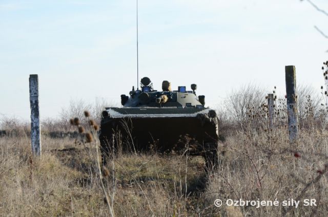 Vodiči BVP-2 si zdokonaľovali svoje zručnosti