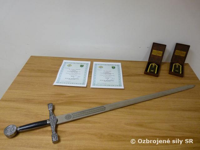 Nástup pri príležitosti Dňa vzniku Slovenskej republiky