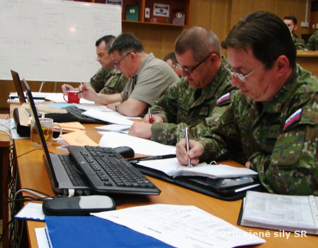 Veliteľská príprava veliteľov práporov a jednotiek 2. mechanizovanej brigády