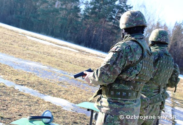 Strelecký nácvik veliteľstva a štábu 2. mb