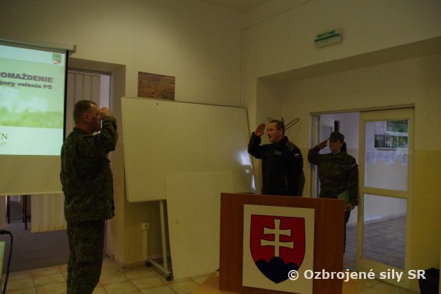 Veliteľka práporu podpory velenia hodnotila rok 2016