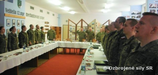 Veliteľské zhromaždenie veliteľa 12.mechanizovaného práporu