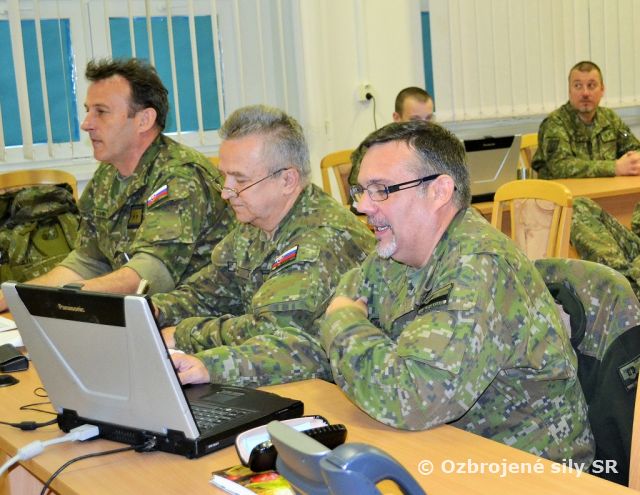 Komplexný štábny nácvik k cvičeniu LITTLE SHIELD 2017