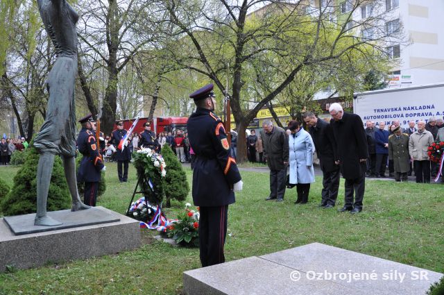 V Senici si pripomenuli 72. výročie oslobodenia mesta