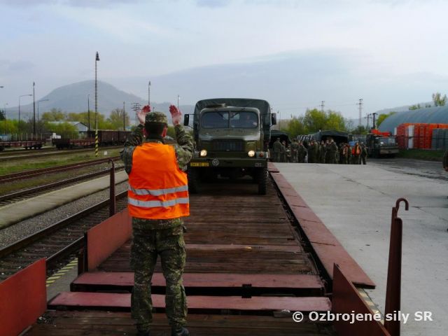 Výcvik v preprave po železnici