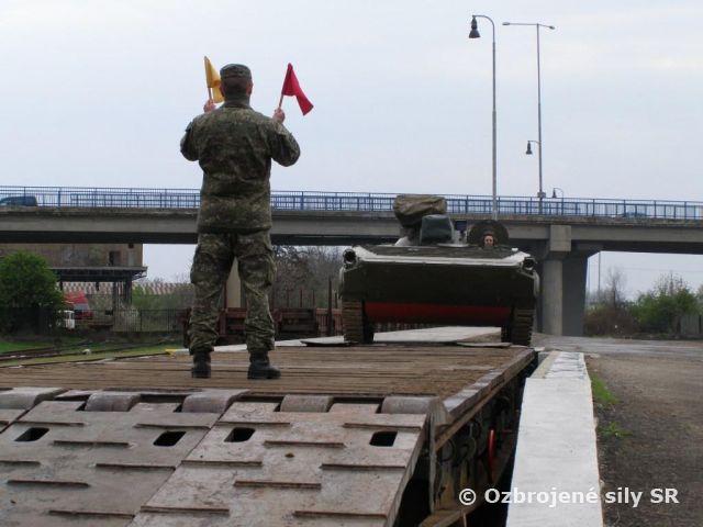 Výcvik v preprave po železnici