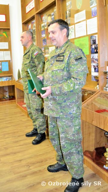 Príslušníci Veliteľstva brigády ukončujú svoju vojenskú kariéru