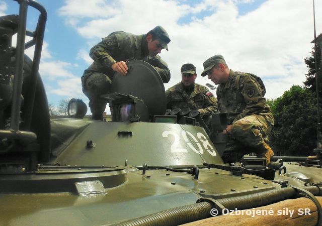 Návšteva pridelenca obrany USA v Nitre