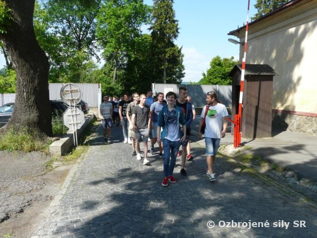 Návšteva stredoškolákov 