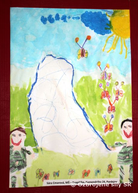 „Škôlkari“ ďakovali veliteľovi 2. mechanizovanej brigády 