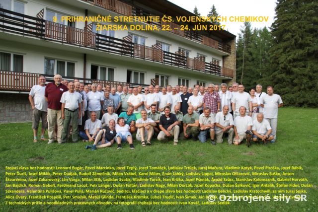 Prihraničné stretnutie česko-slovenských vojenských chemikov