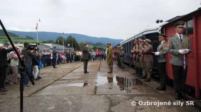 Druhá zastávka Legiovlaku