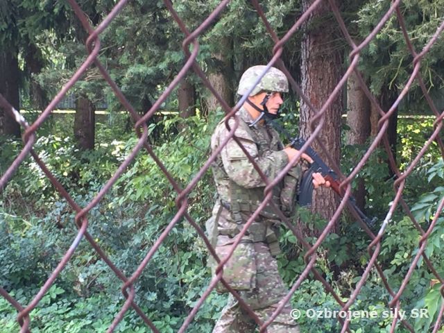 Výcvik Nato Training and Capability Building – Iraq v Základni výcviku a mobilizačného doplňovania Martin