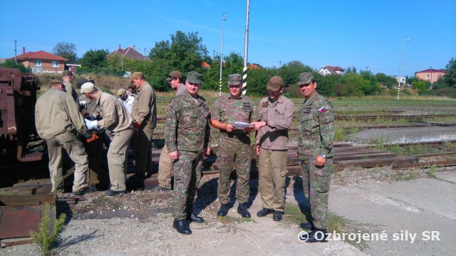 Výcvik v preprave po železnici v Nitre