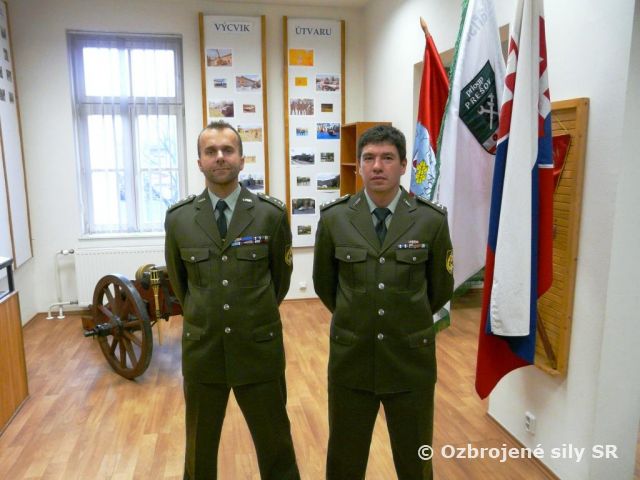 Výber najlepšieho vojaka a poddôstojníka práporu CSS Prešov