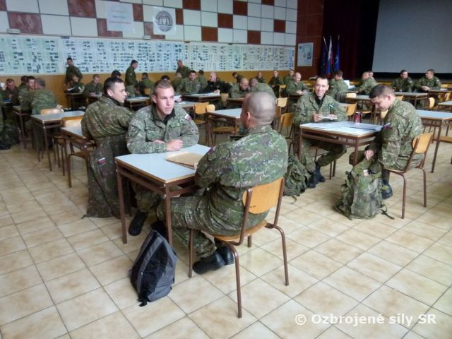 V Taktickom krídle Sliač sa uskutočnil výber vojakov do misie UNFICYP