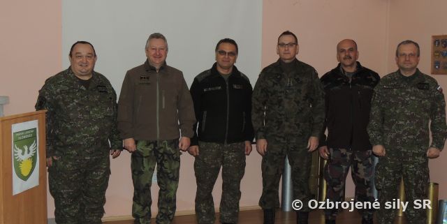 Ukážka spôsobilostí Práporu logistiky Hlohovec