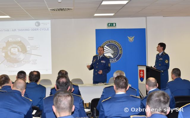 Prvý samostatný štábny nácvik veliteľstva vzdušných síl tohto roku 
