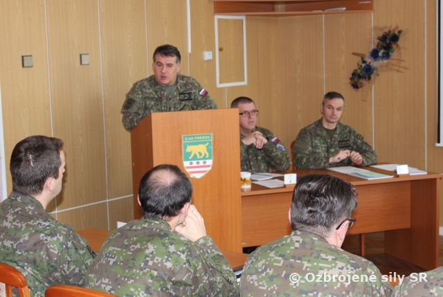 Štáb prešovskej brigády pozná priority 2. mechanizovanej brigády vo výcvikovom roku 2018 