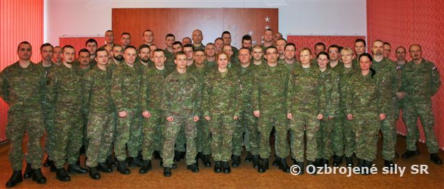 Ukončenie Poddôstojníckeho kurzu OR-6 v Martine