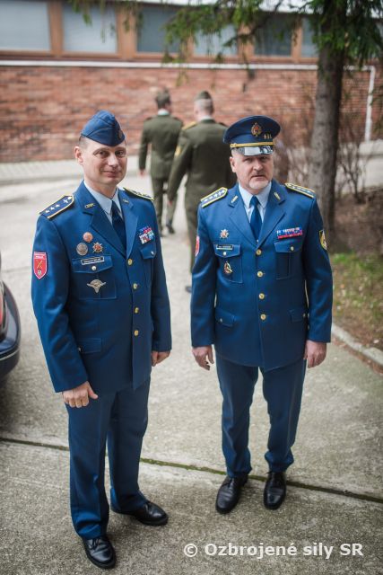 Slávnostné odovzdanie a prevzatie funkcie veliteľa Veliteľstva posádky Bratislava