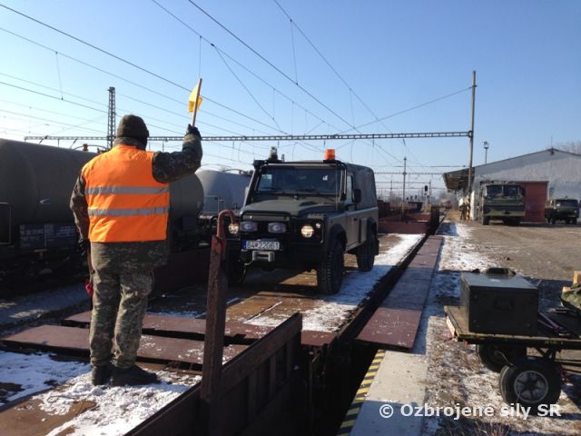 Výcvik v preprave po železnici