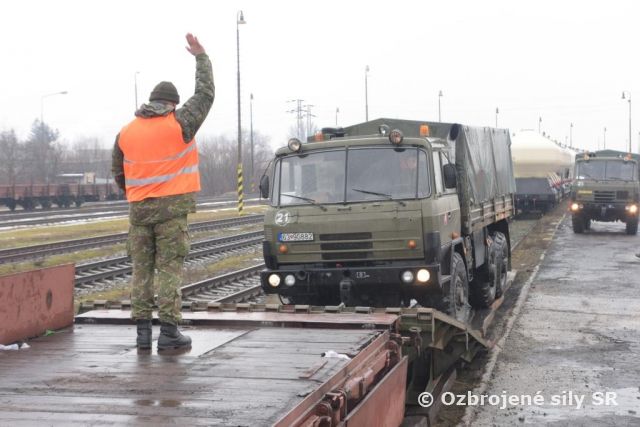 Výcvik v preprave po železnici