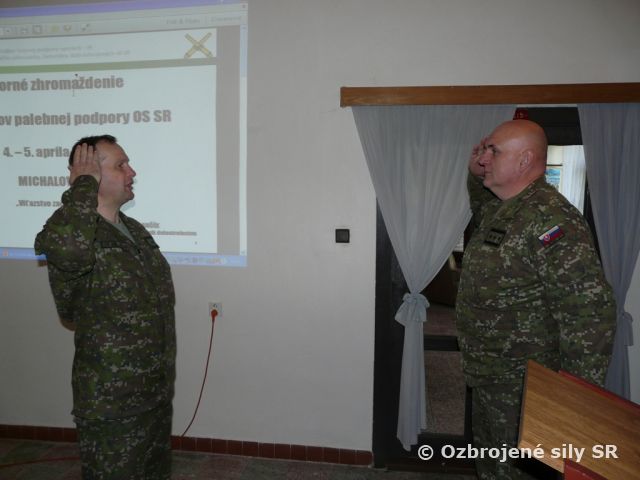 Odborné zhromaždenie špecialistov palebnej podpory