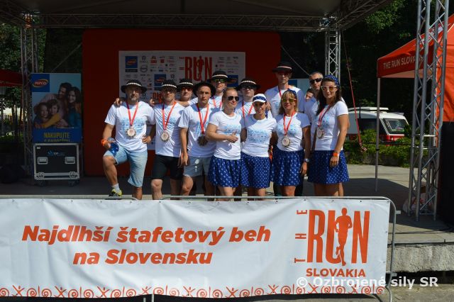 Úspešná reprezentácia na štafetovom behu