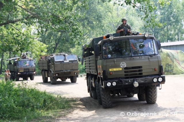 Logistické zabezpečenie precvičené