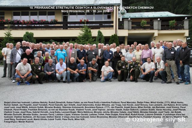 Prihraničné stretnutie česko-slovenských vojenských chemikov