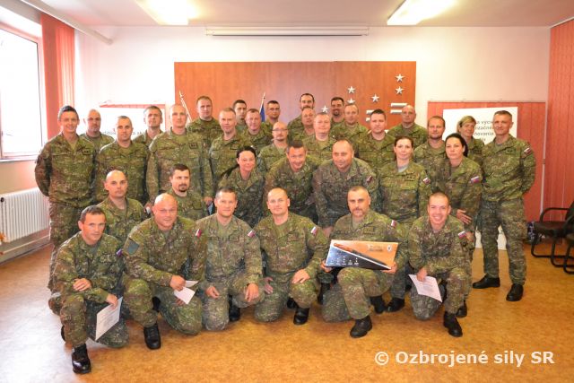 Ukončenie Ďalšieho odborného výcviku v Poddôstojníckej akadémii