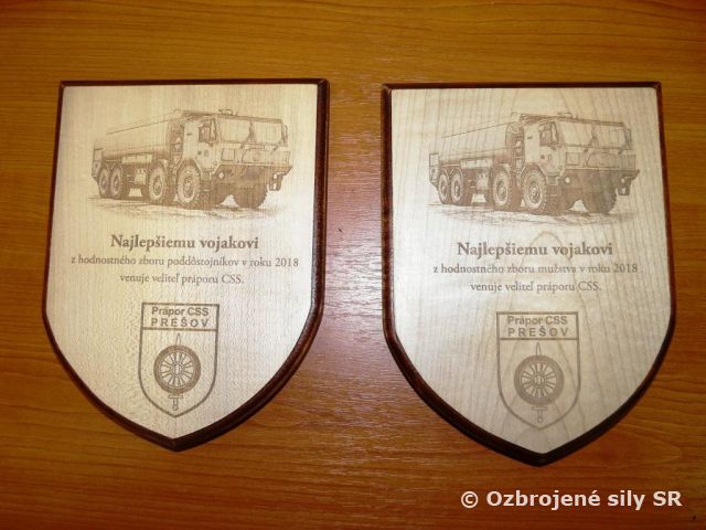 Najlepší vojak a poddôstojník práporu CSS Prešov