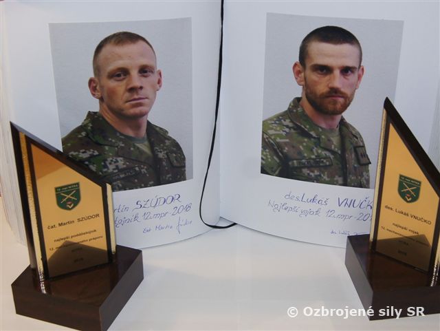 Výber najlepšieho vojaka a poddôstojníka