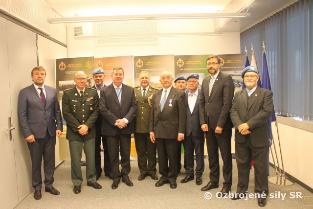 Generálmajor Ondřej Novosad ocenil belgického generála z misie UNTAES