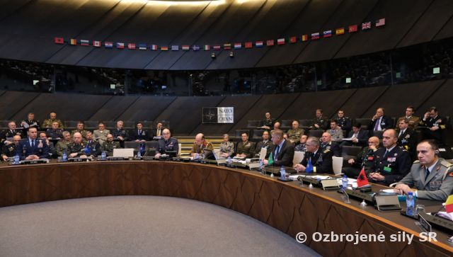 Náčelník generálneho štábu na 180. zasadaní Vojenského výboru NATO v Bruseli