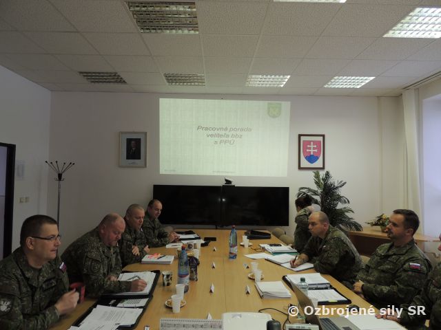 Prvá tohtoročná porada veliteľa brigády bojového zabezpečenia