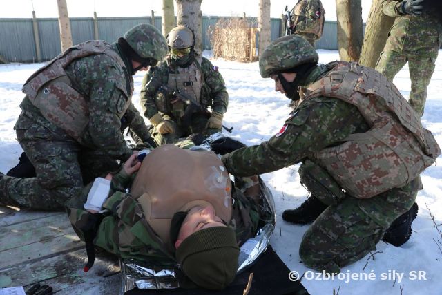 Na Liptove sa uskutočnil Kurz taktickej medicíny