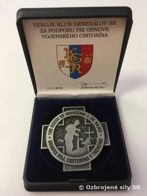 Poďakovanie za obnovu cintorína