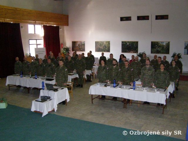 Vyhodnotenie výcvikového roka 2018 v Základni výcviku a mobilizačného doplňovania