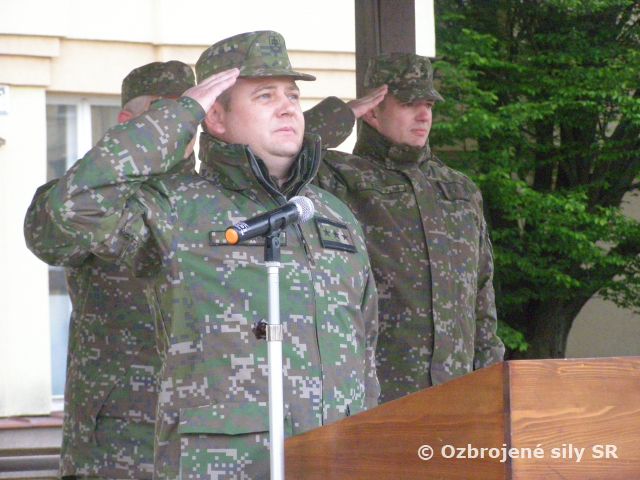 Slávnostný nástup v ZZ II. Martin