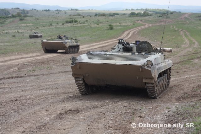 Rotné taktické cvičenie 2. mechanizovanej roty