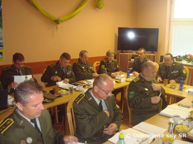 Porada veliteľa ÚLZ v Nemšovej