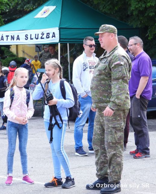 Deň otvorených dverí na Prápore podpory velenia PS Trenčín
