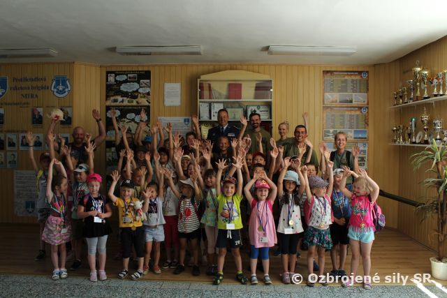 Detský tábor v protilietadlovej raketovej brigáde 