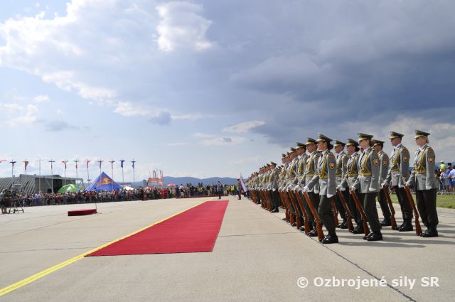 Medzinárodné letecké dni na letisku Sliač
